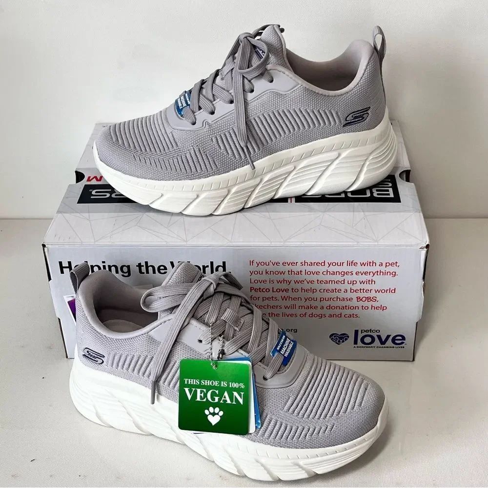 Skechers Bobs Sport B Flex Hi Flying Hi Washable Knit Lace-Up Sneaker